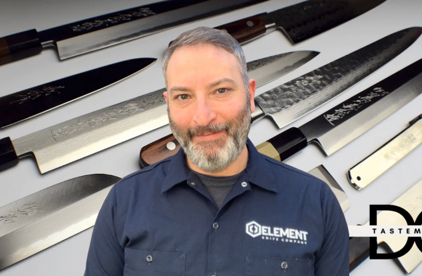 Tastemaker Takeover: Meet Chef Elan Wenzel of Element Knife Company