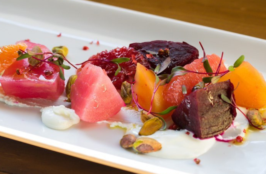 Menu Maker Series: Farow’s Pickled Beets with Goat Cheese