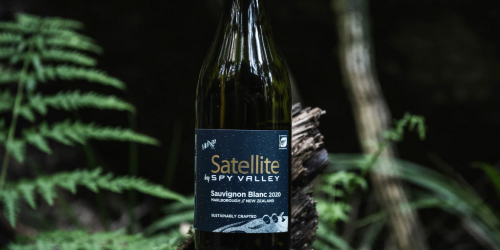 Spy Valley ‘Satellite’ Sauvignon Blanc. Image courtesy of Spy Valley Wines.