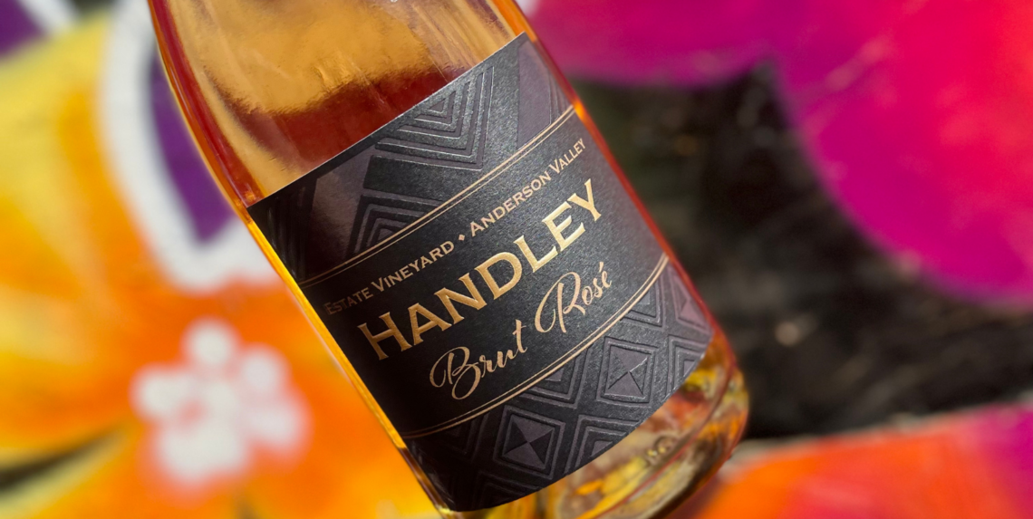 Since it’s impossible to choose just one wine at Noble Riot, check out this bonus bottle: Handley Cellar’s Estate Vineyard Brut Rosé 2016. This stunning wine comes to Dever through the collection by Master Sommelier, Doug Krenik. A mentor of mine and a legend in the Colorado wine industry, Doug Krenik Selections brings an array of small-production artisan wines to restaurants and retail shops around the state.

The wine is a gorgeous copper hue made from a blend of Pinot Noir and Chardonnay in Mendocino’s Anderson Valley. It’s packed with flavors of kiwi, citrus, and freshly baked bread. Absolute perfection on the Noble Riot patio!
