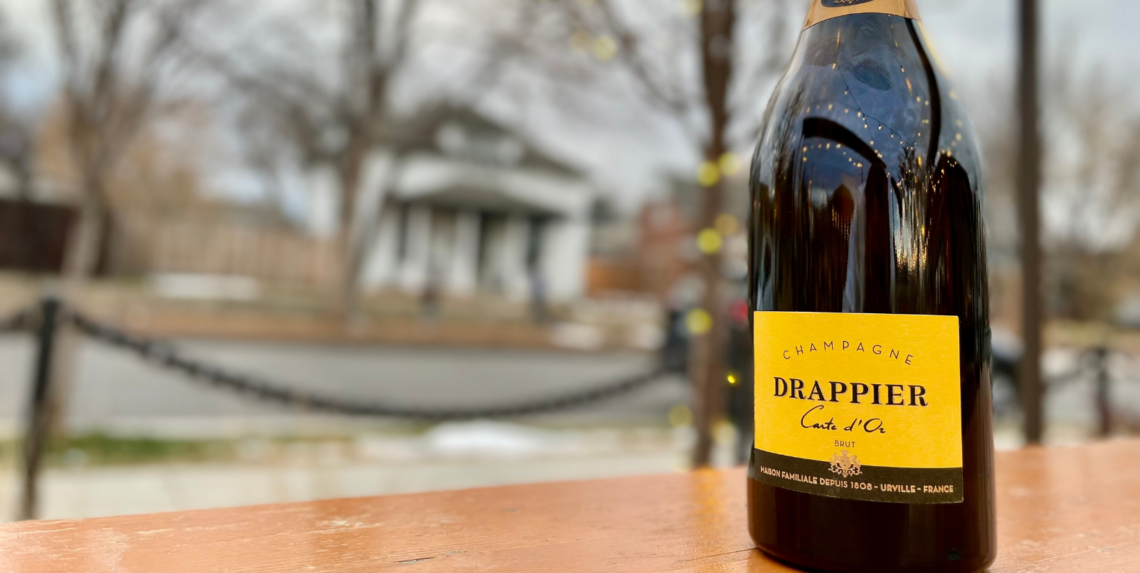 For seven centuries, the Drappier family has nurtured the traditions of Champagne. Originally planted by the Romans, the organic vineyards in Urville in the Côtes du Bar are revered for their outstanding Pinot Noir. The Carte d'Or is a textbook representation of the Drappier house style. The wine presents a colorful flavor story with bright, punchy aromas of stone fruit accompanied by spicy honey notes. On the palate, it's bold with a full, bodacious mouthfeel.