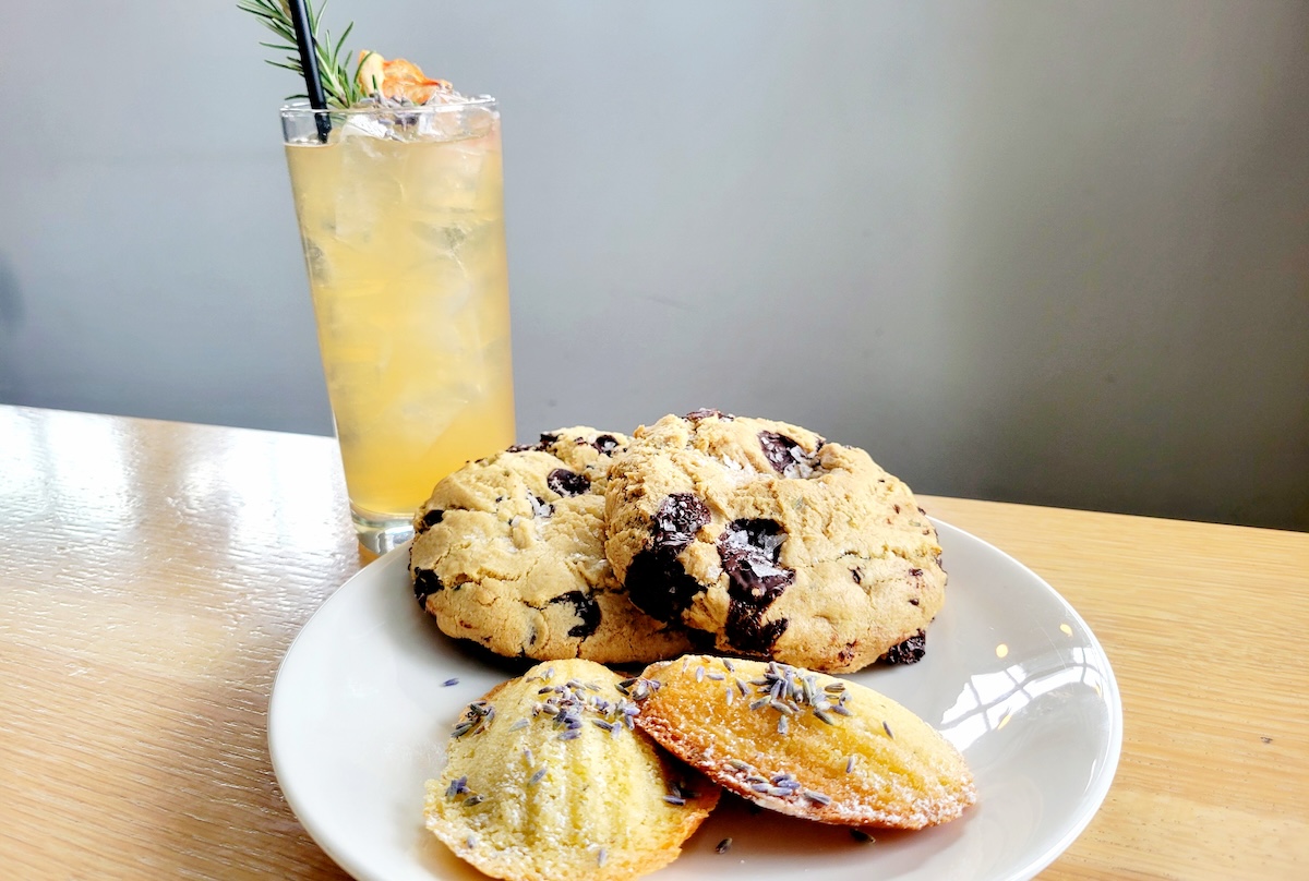 the bindery lavender cookies cocktail