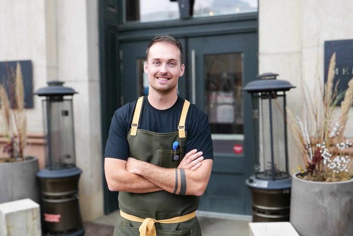 chef alex grenier at mercantile