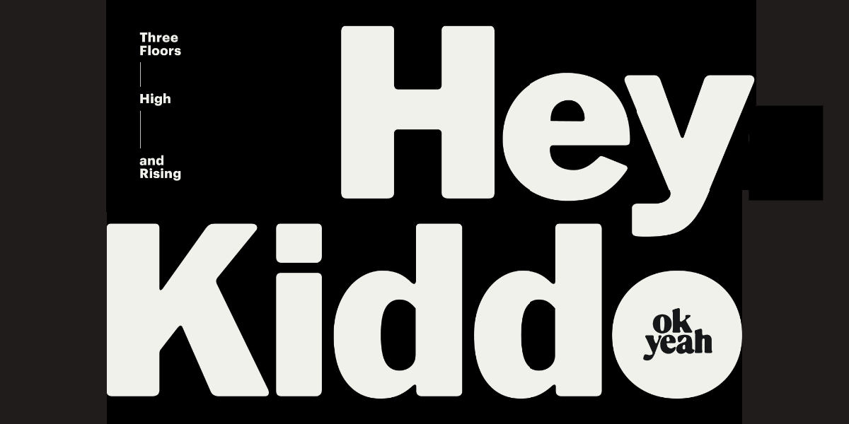 Hey Kiddo graphic logo