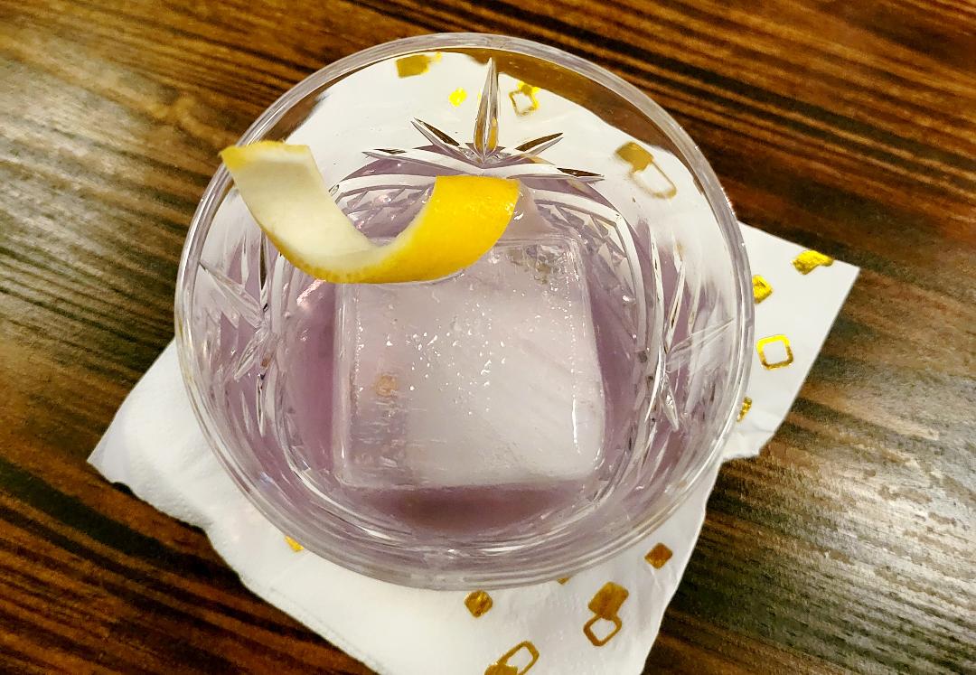 Cocktails by night at Side Pony. | Photo by Linnea Covington