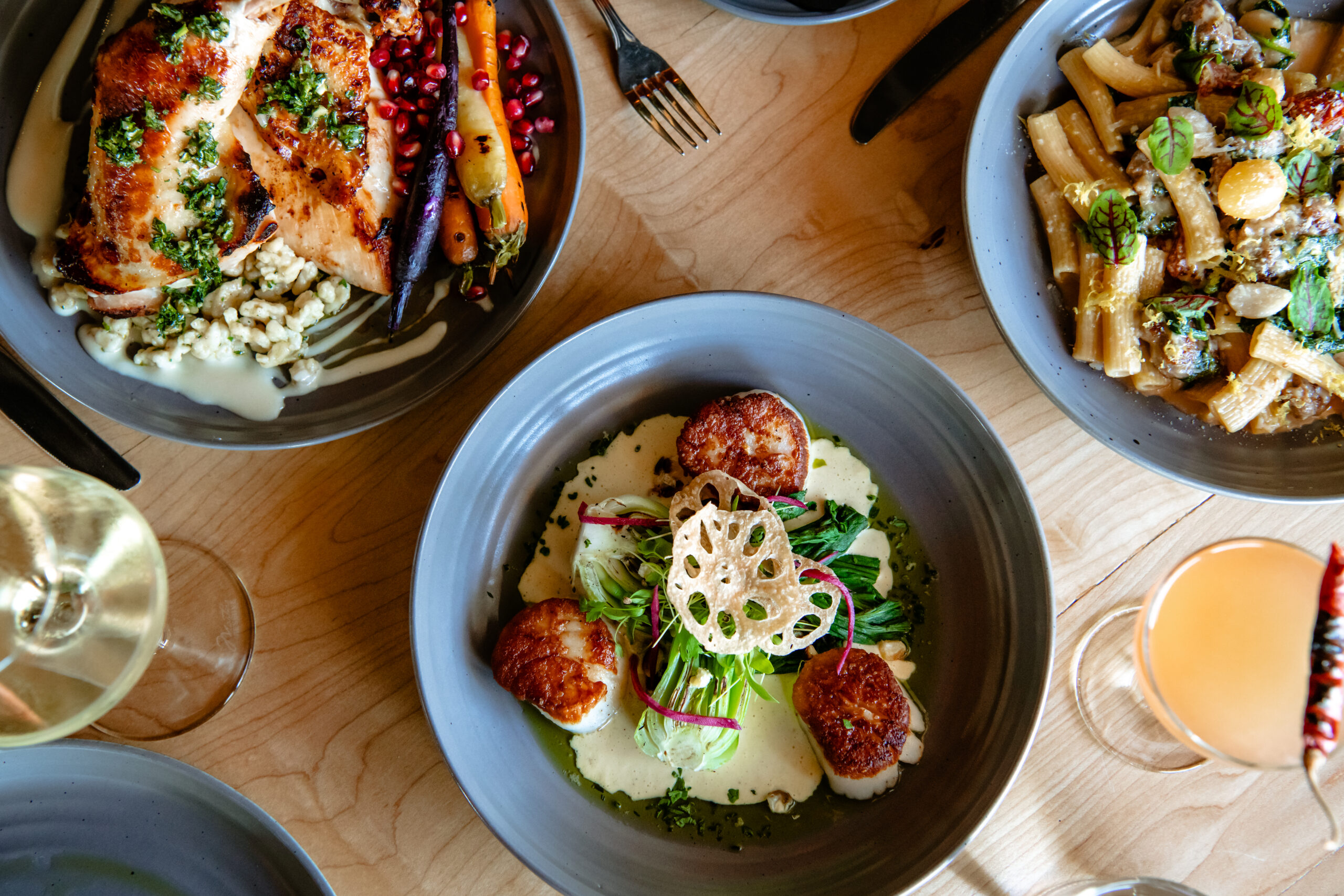 Experience late summer in the heart of Denver's West Highland neighborhood like never before! Come and check out this Michelin Star restaurant by Chef Daniel Mangin under the shade of a majestic elm tree.