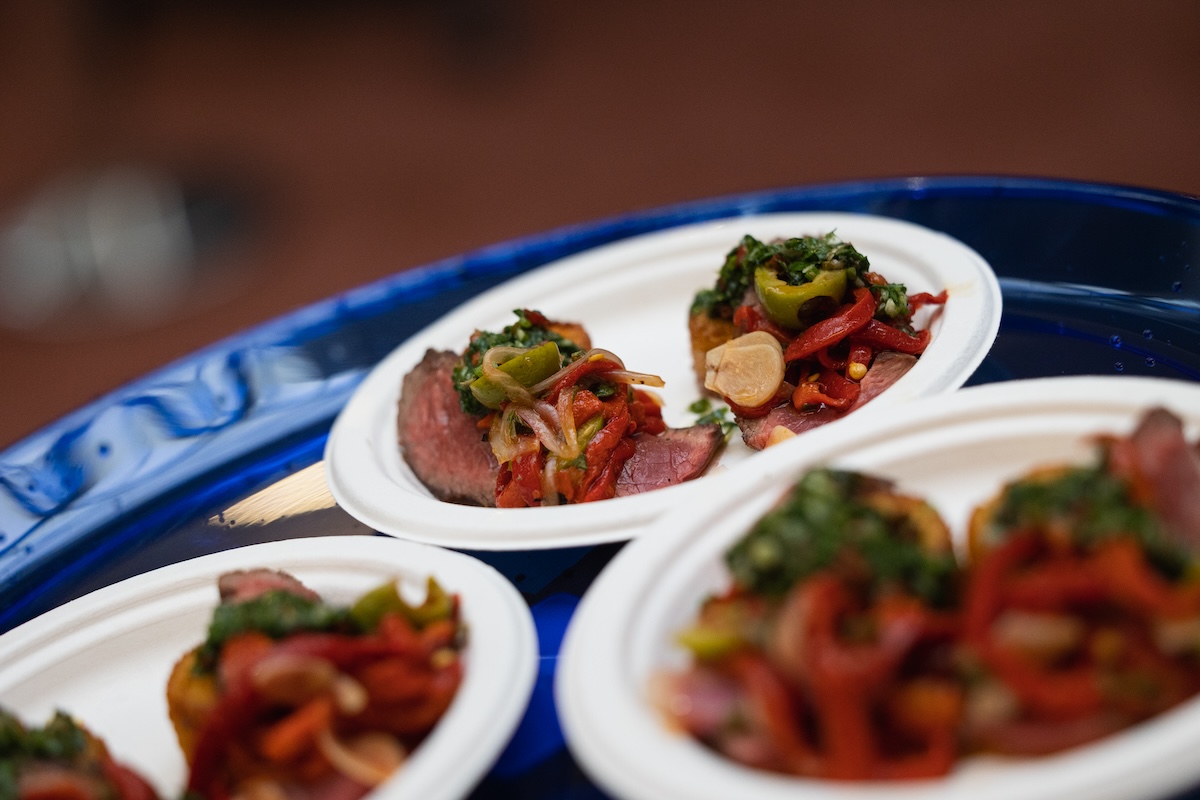 steak plates at RARE 2023