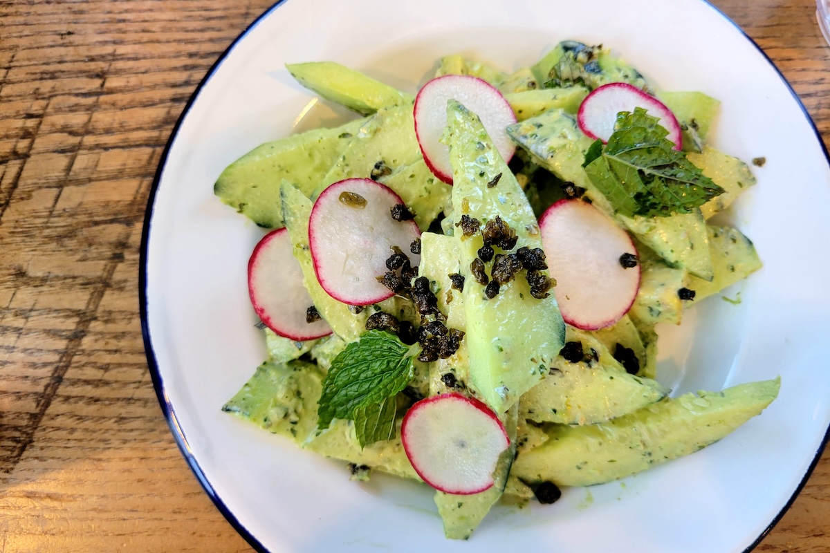 The Goddess salad at Olive & Finch. | Photo by Linnea Covington