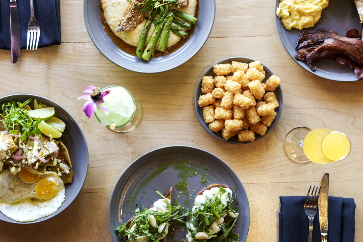 American Elm brunch spread. | Photo by Ashley Beguin