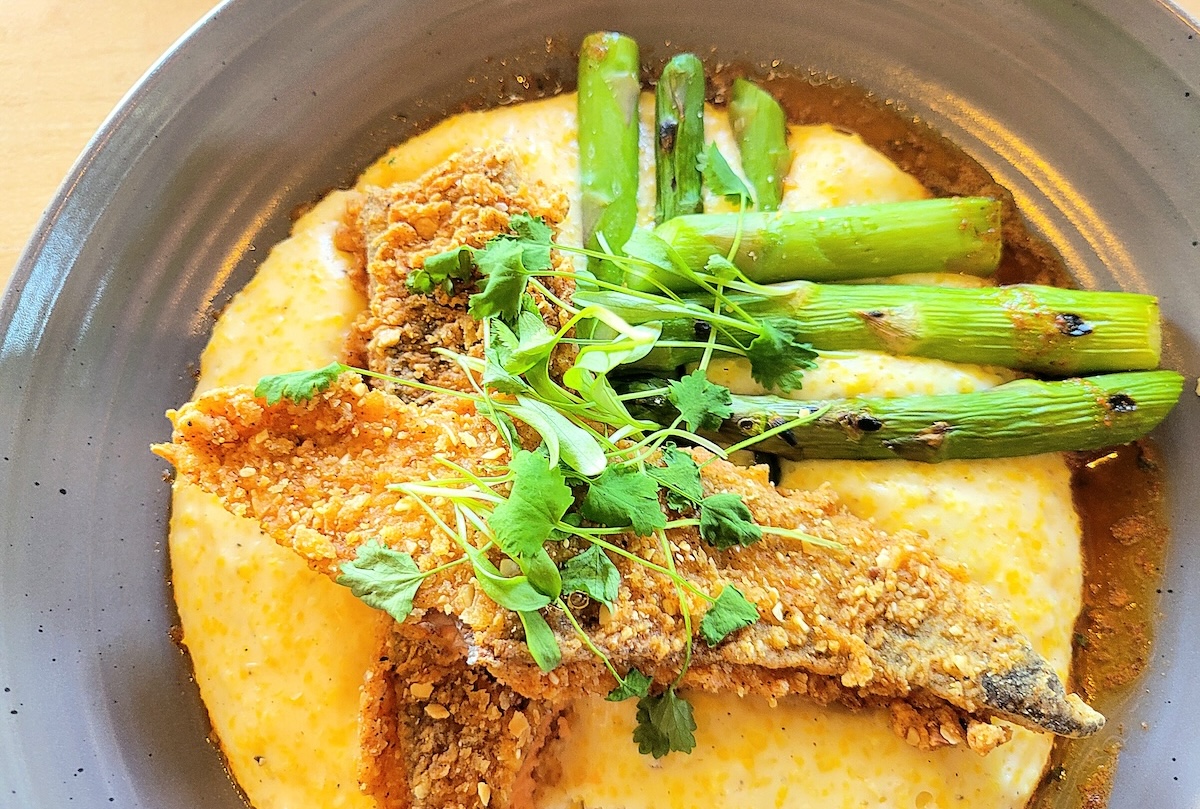 The Trout & Grits at American Elm. | Photo by Linnea Covington june