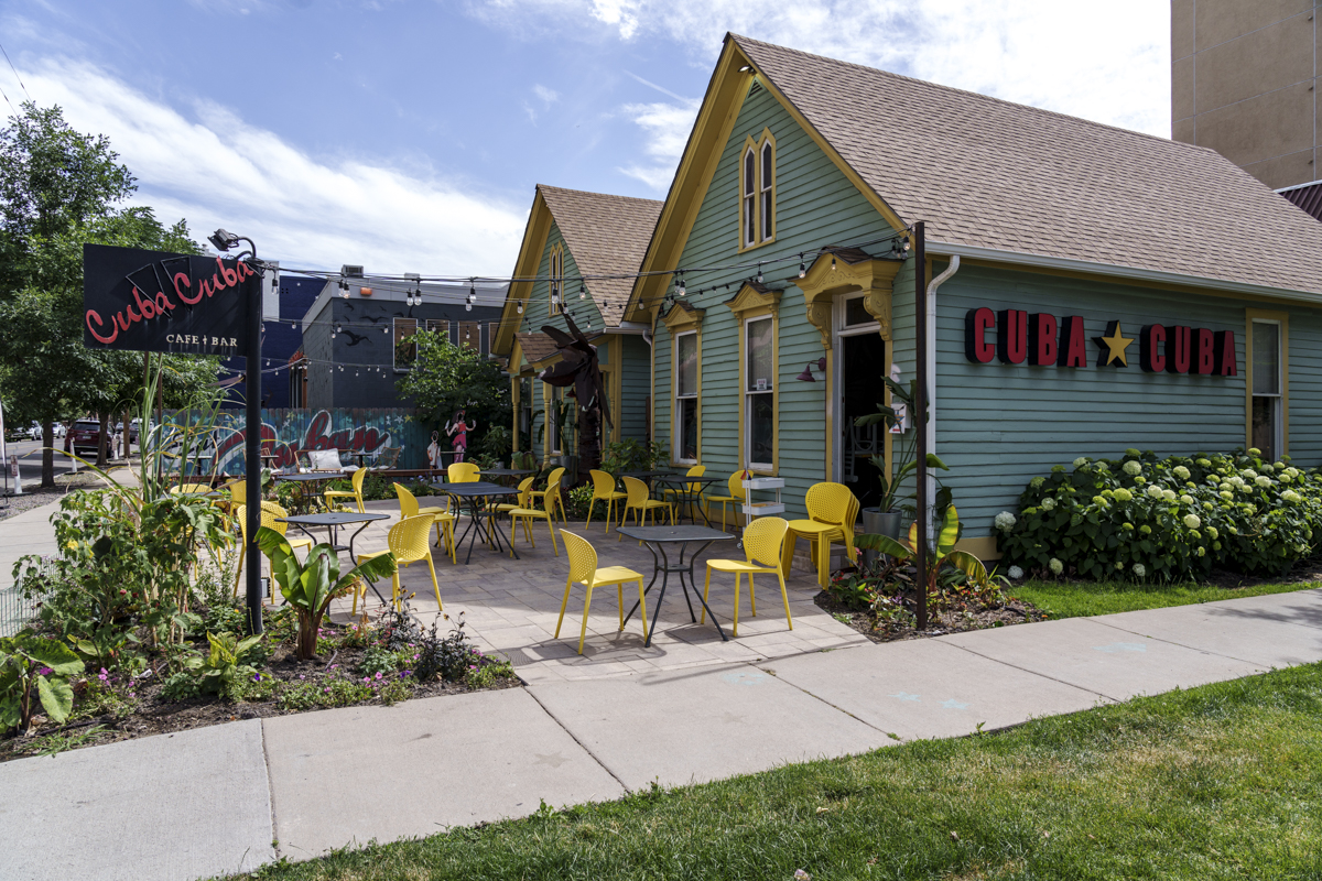 cuba cuba blue house denver garden ashely beguin
