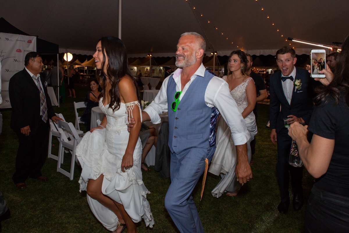 A parade of brides at The Wedding Party. | Photo by DiningOut Events