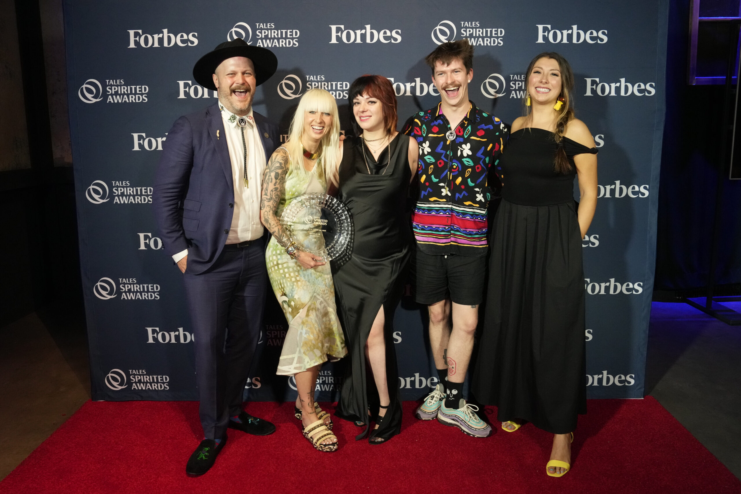 The Yacht Club team at the 2024 Tales of the Cocktail in New Orleans. | Photo by 18th Annual Spirited Awards