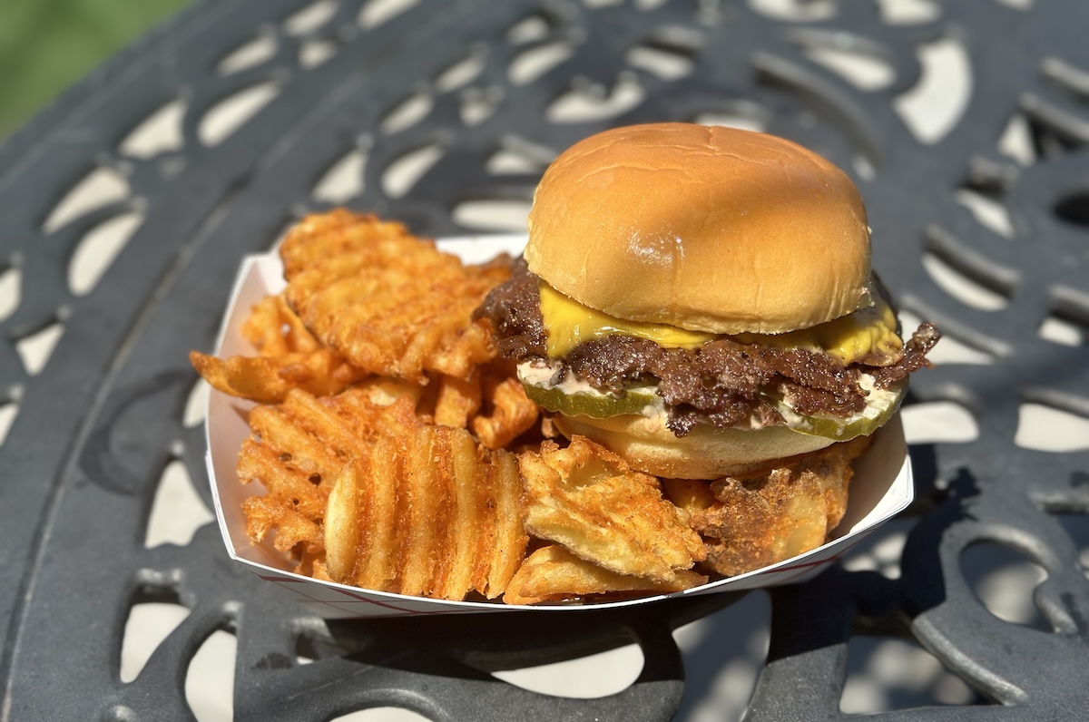 Dalton’s Cheeseburgs at RiNo Country Club makes a mean smash burger. | Photo by Dalton's 