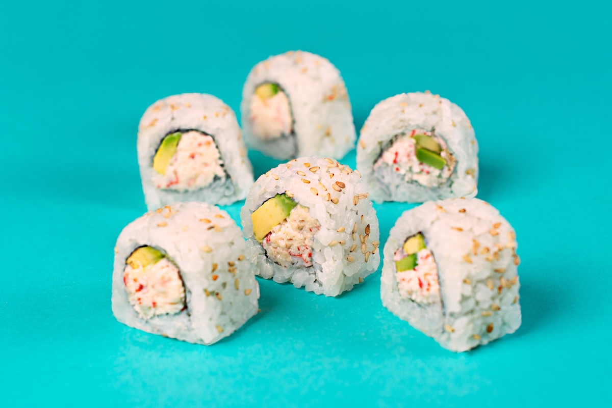 Kura Sushi USA Inc. snow crab roll. | Photo by Emily J. Davis