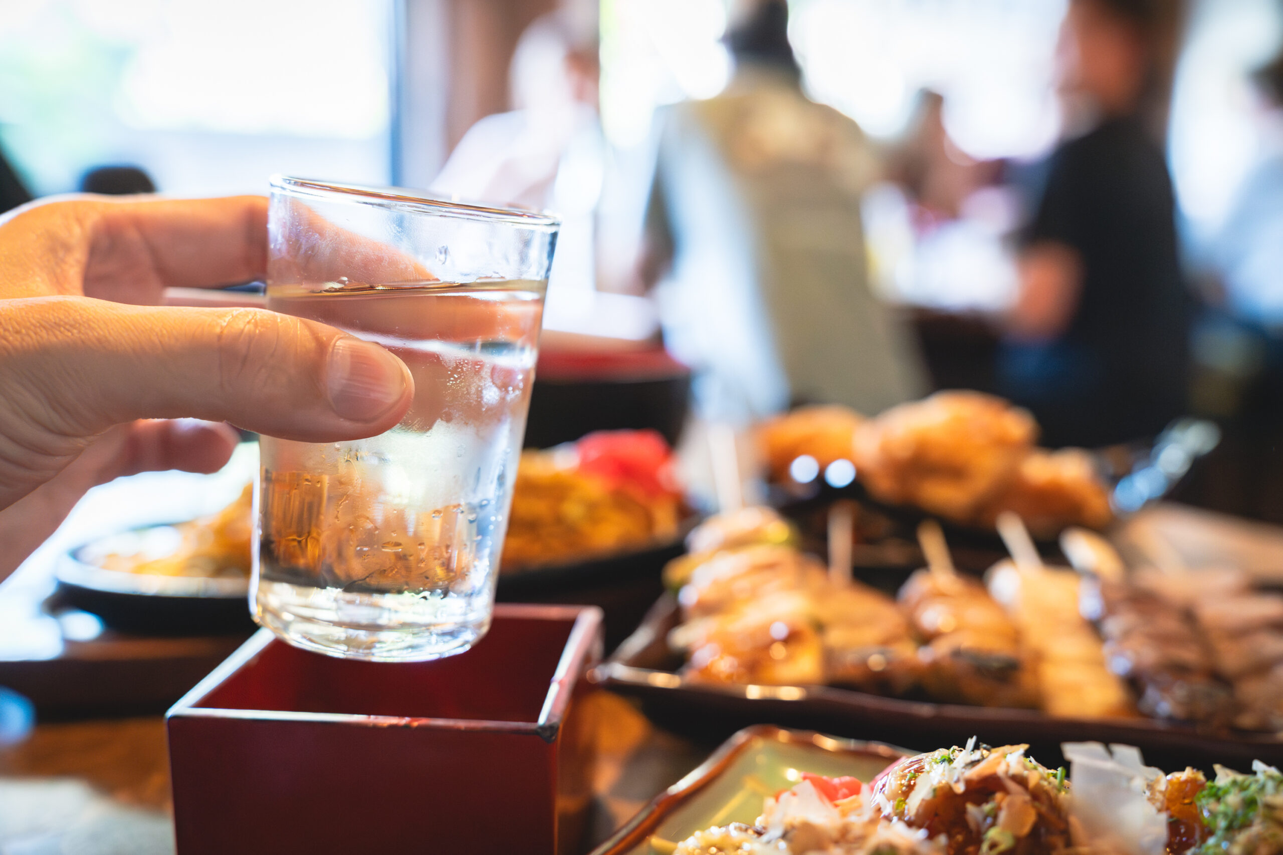 Enjoy plenty of glasses of sake during Spirit of Japan. | Photo by Sakura Foundation