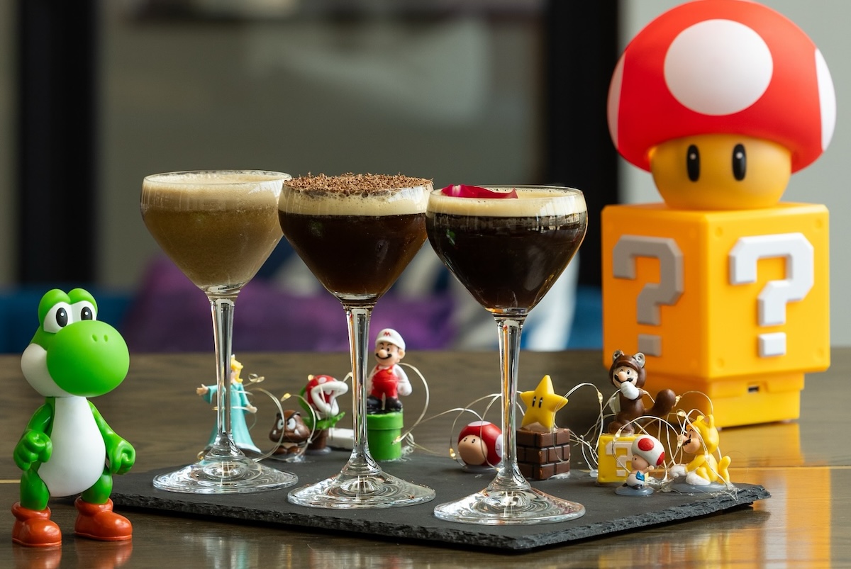 The Espresso Martini Flight at Monkey Bar. | Photo by Welton Room