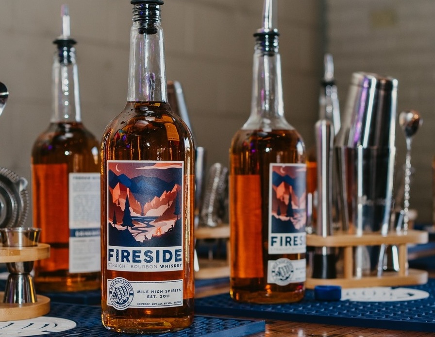 Mile High Spirits sent a three-gallon barrel of its Fireside whiskey into space. | Photo by Mile High Spirits