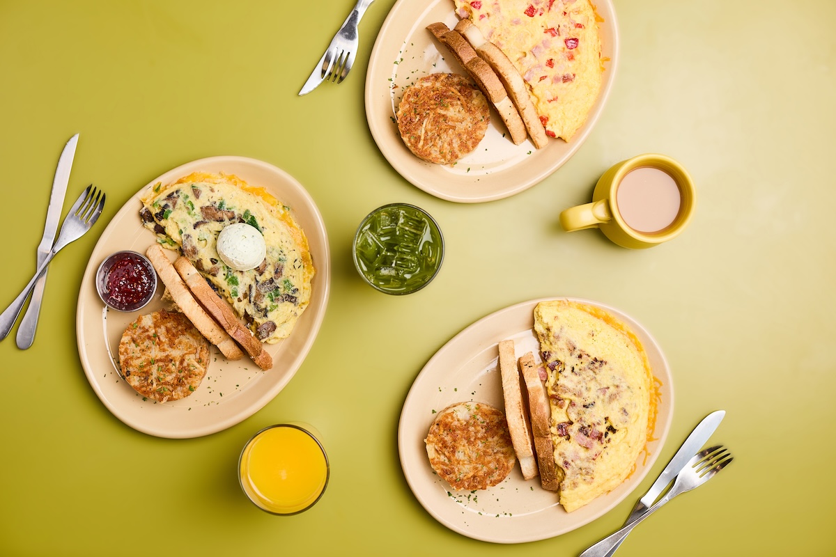 New omelets debuting at Snooze an A.M. Eatery. | Photo by Snooze an A.M. Eatery