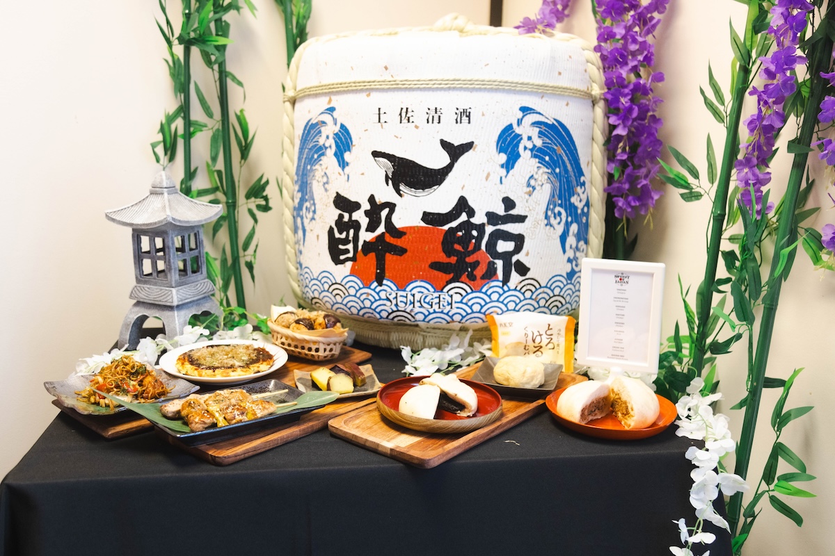 Enjoy a spread of Japanese foods during Spirit of Japan. | Photo by Sakura Foundation