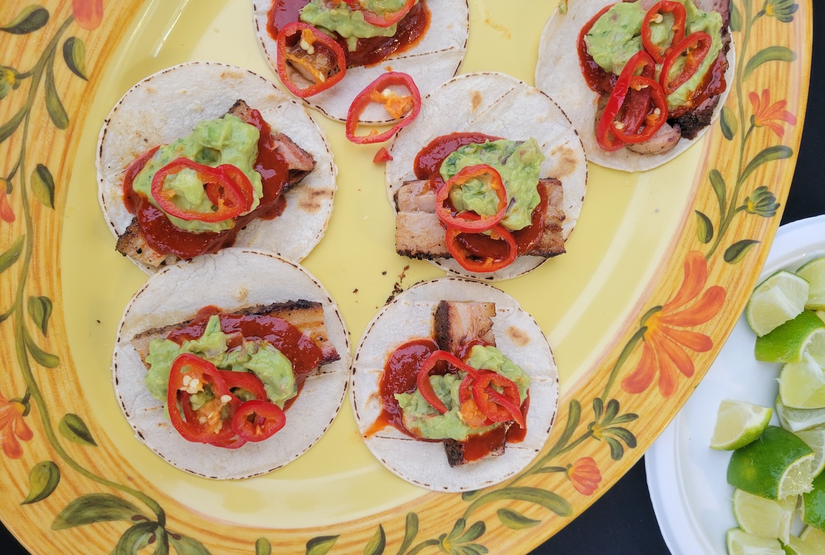 Carnitas tacos at Top Taco 2024. | Photo by Linnea Covington