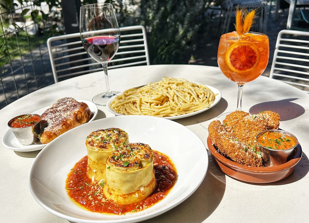 Samplings from Better Luck Tomorrow's popular Pasta Tuesday service. | Photo by Better Luck Tomorrow
