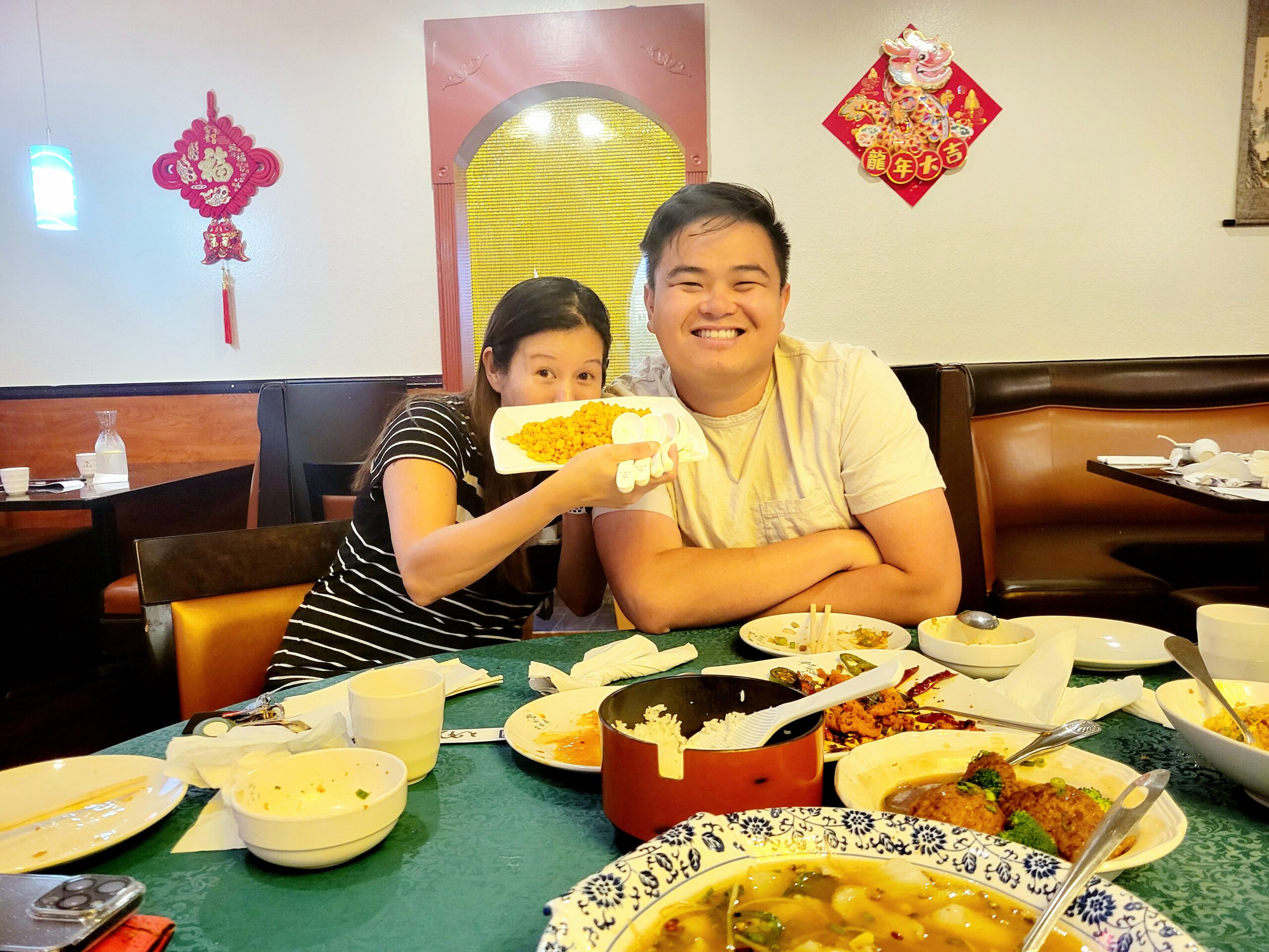 Kim and Vinny Nugyen, our intrepid eaters. | Photo by Linnea Covington