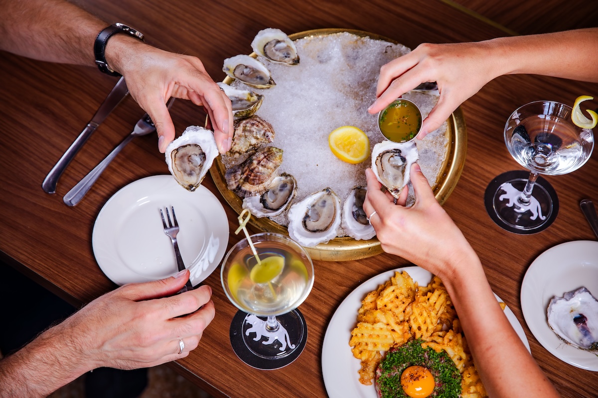 Oysters are a must-have no matter the occasion. | Photo by Champagne Tiger