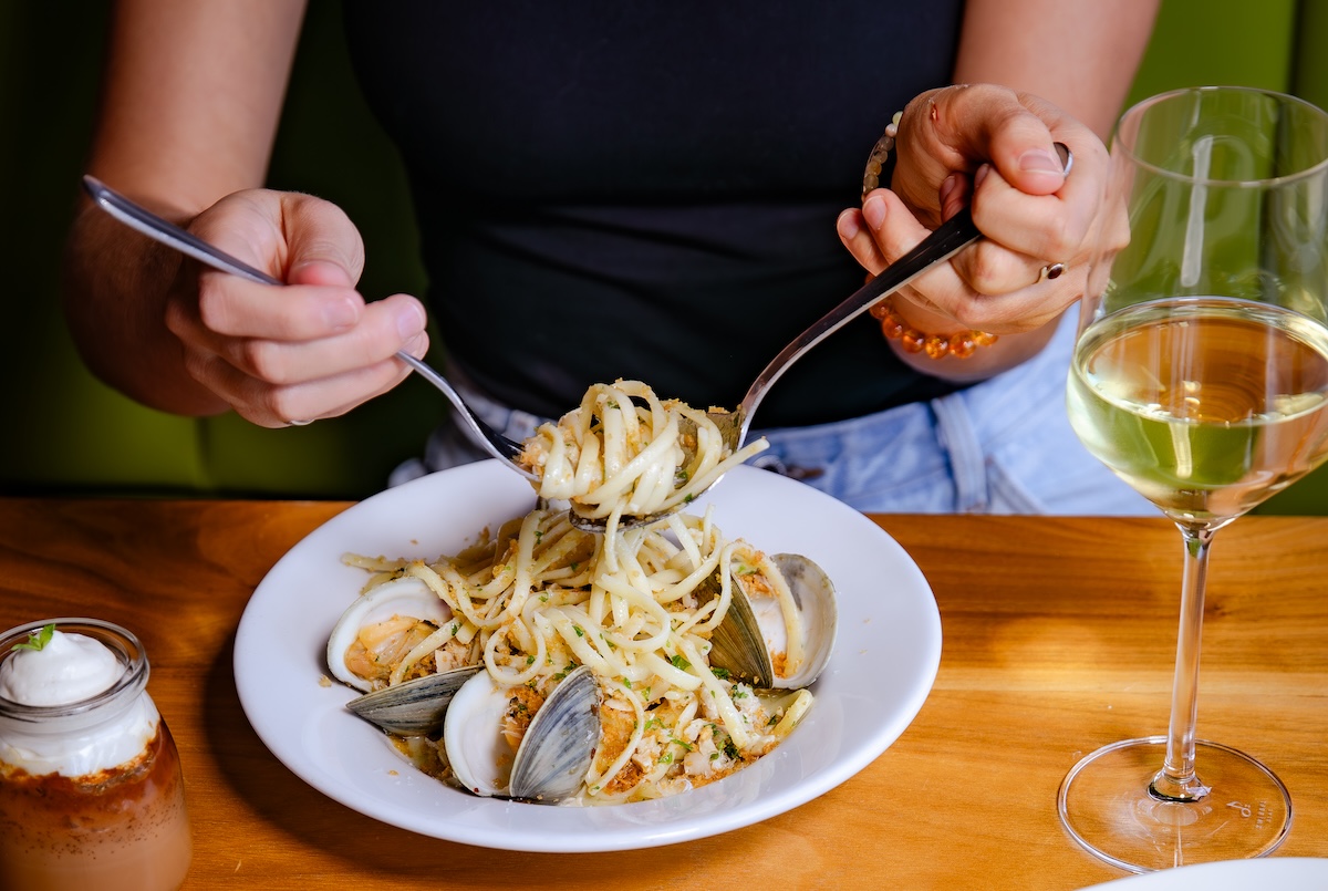 Pasta night every Wednesday. | Photo by Champagne Tiger