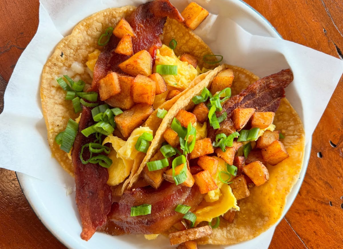 Bacon, potato, and egg at Cochinita & Co. | Photo by Cochinita & Co.