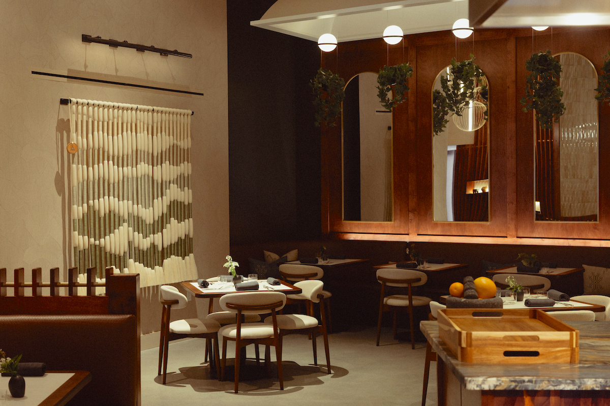 Muted tones in the dining room at Mayahuel. | Photo by Brian Kennedy