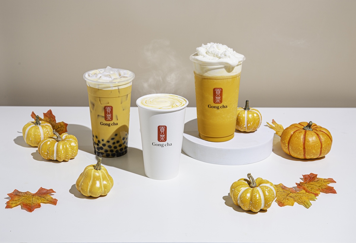  Gong Cha pumpkin pie flavors are out. | Photo by Jayna Kropas Photography