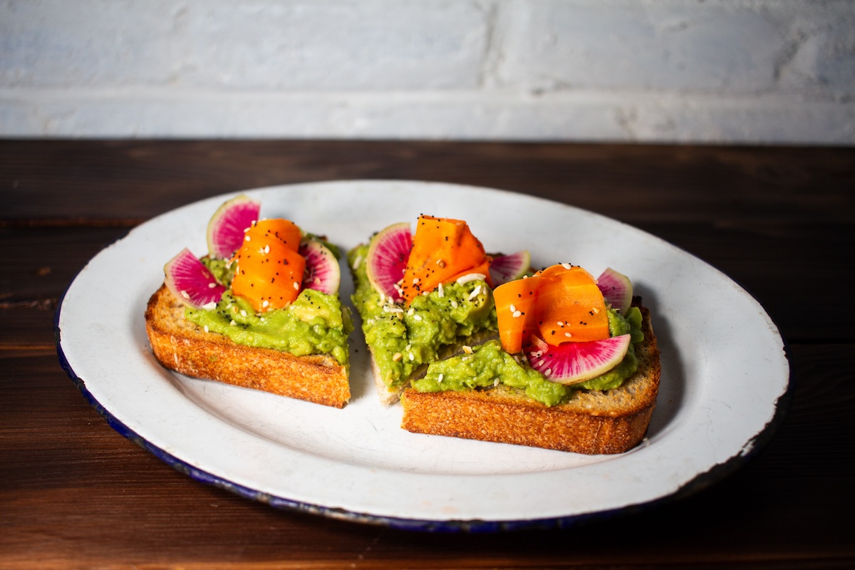 Avocado toast. | Photo by Leven Deli. Co.