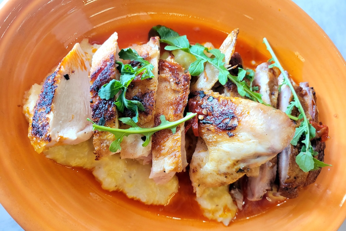 Pollo Alla Diavola at Coperta. | Photo by Linnea Covington