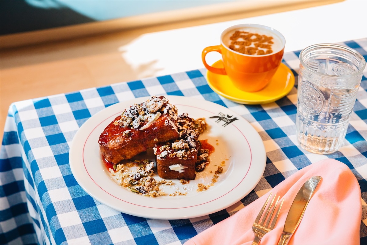 French toast at Fox and the Hen. | Photo by Colleen O'Toole