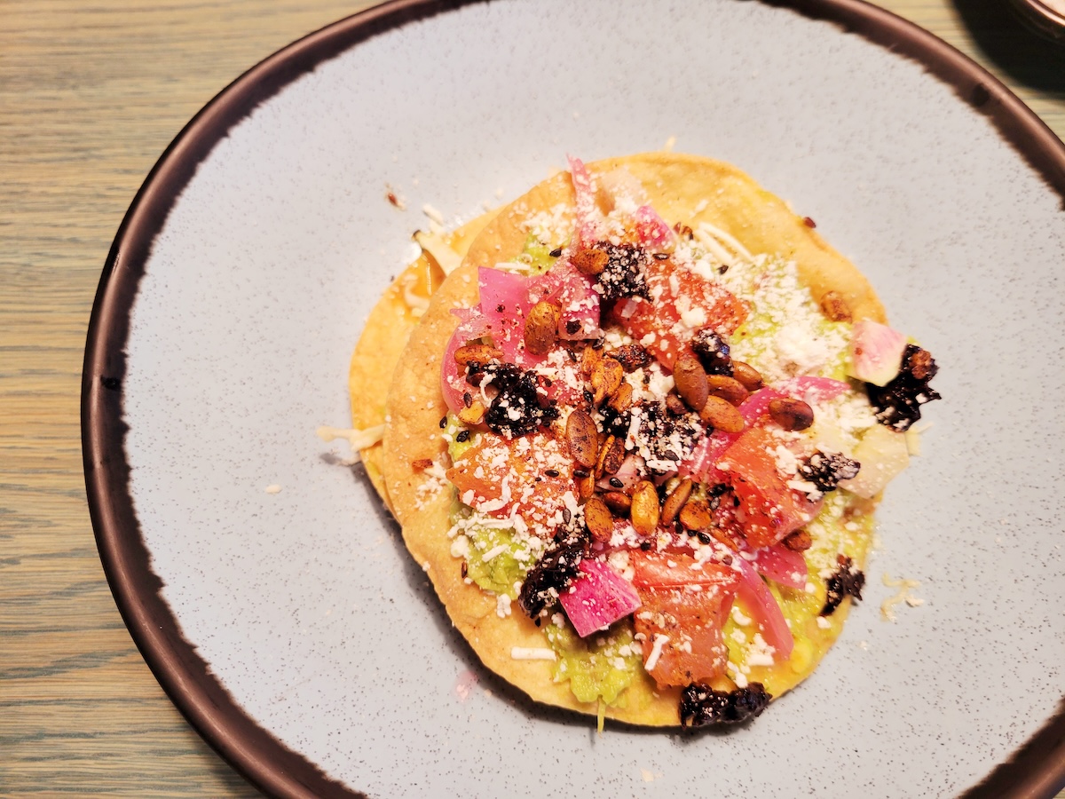 Avocado tostada at brunch. | Photo by Linnea Covington