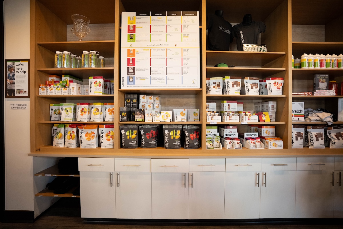 You can buy Skratch Labs powders and health drinks to go too. | Photo by Skratch Labs