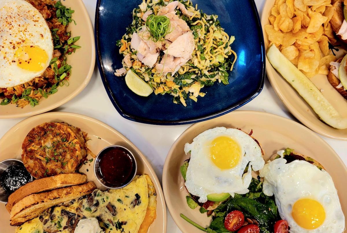 The exclusive dishes at the newly reopened Snooze an A.M. Eatery. | Photo by Linnea Covington