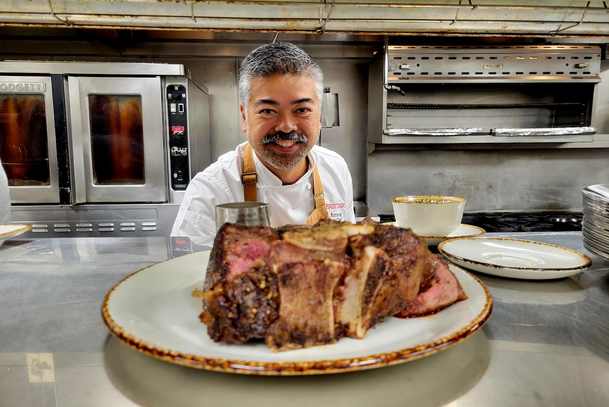 Chef Jhune Battung at the Timberline Grill in Blackhawk. | Photo by Linnea Covington