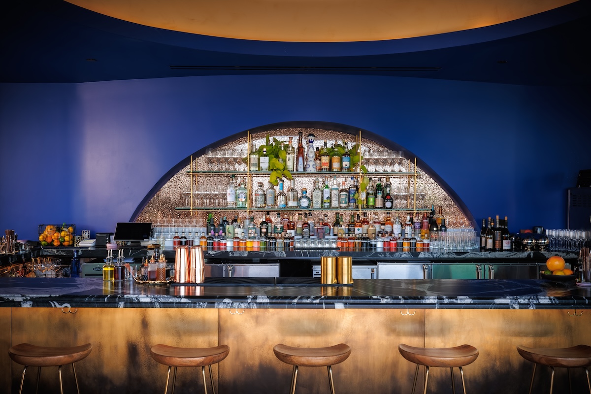 The bar at Gin Sour at Sorry Gorgeous. | Photo by Culinary Creative Group