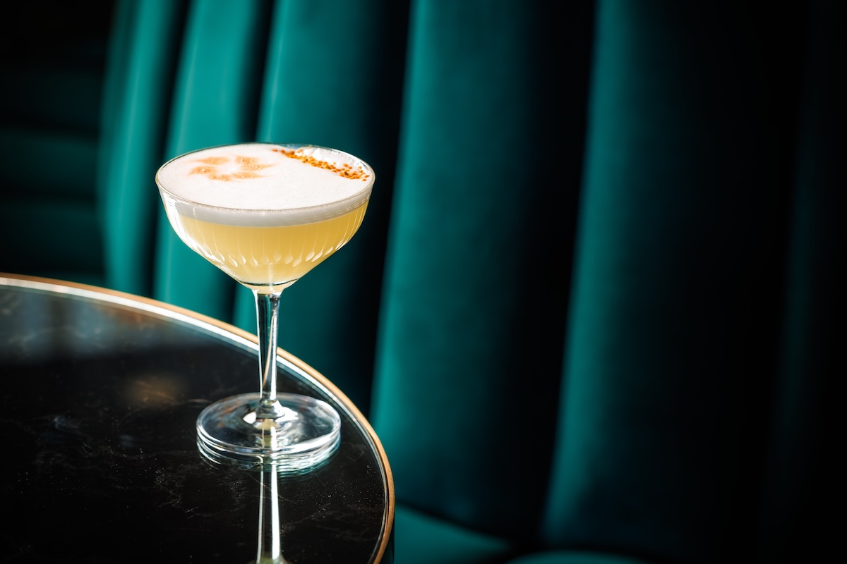 Gin Sour at Sorry Gorgeous. | Photo by Culinary Creative Group