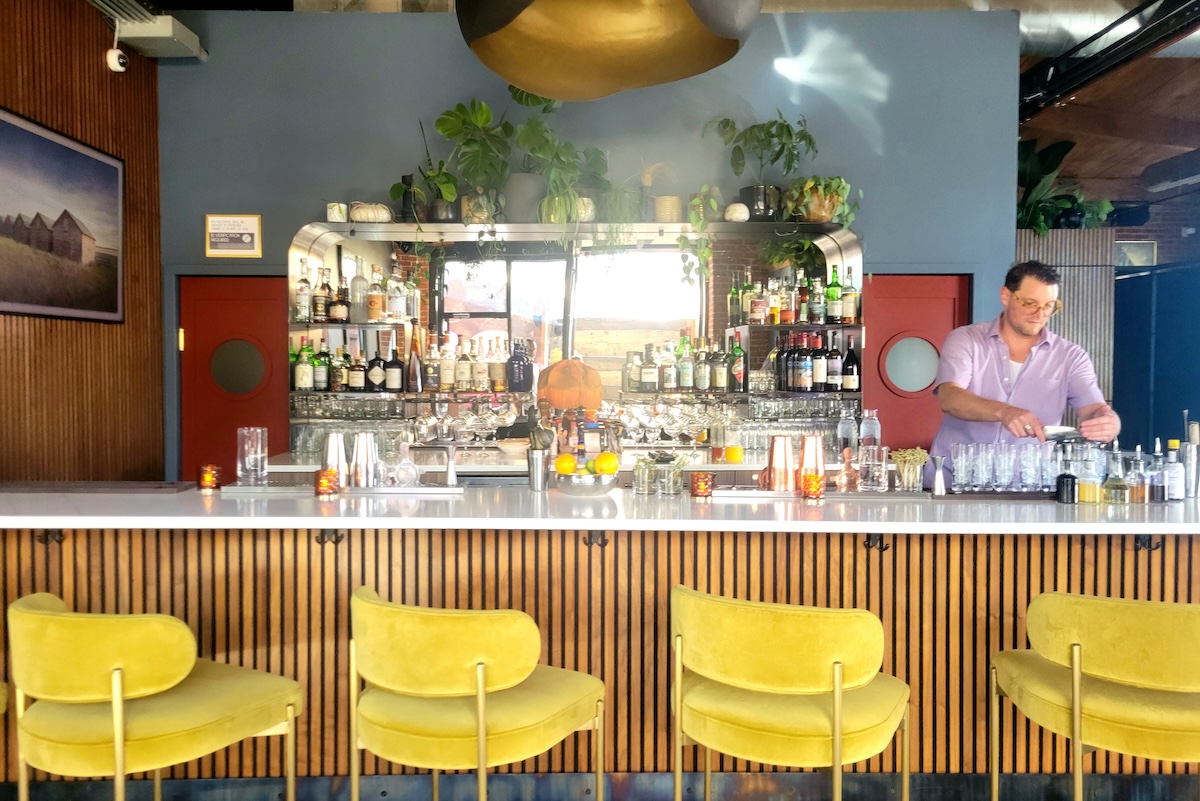 The Goldfinch has a pretty bar. | Photo by Linnea Covington