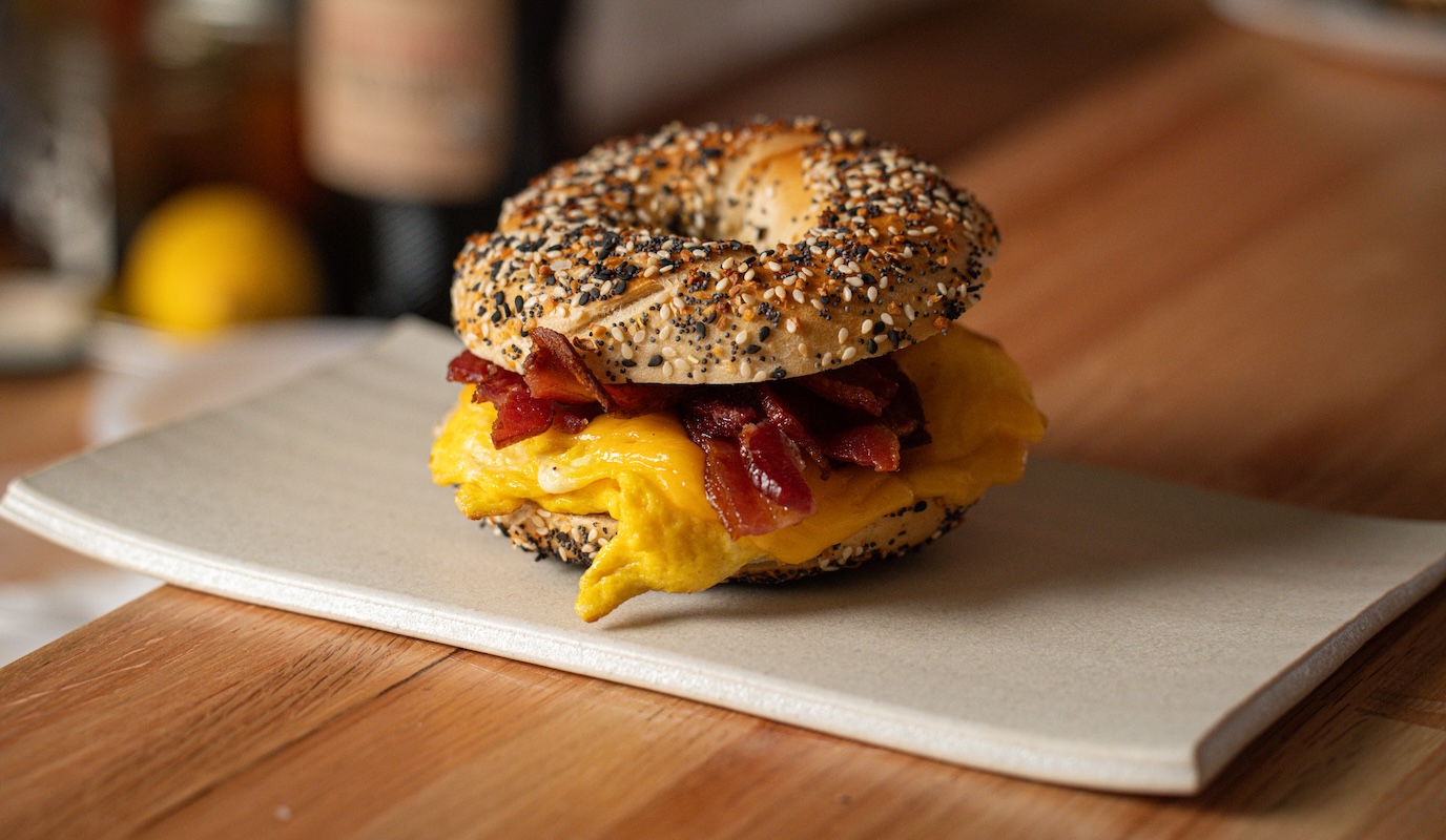 Bagels have come to Highland. | Photo by Odell's Bagels