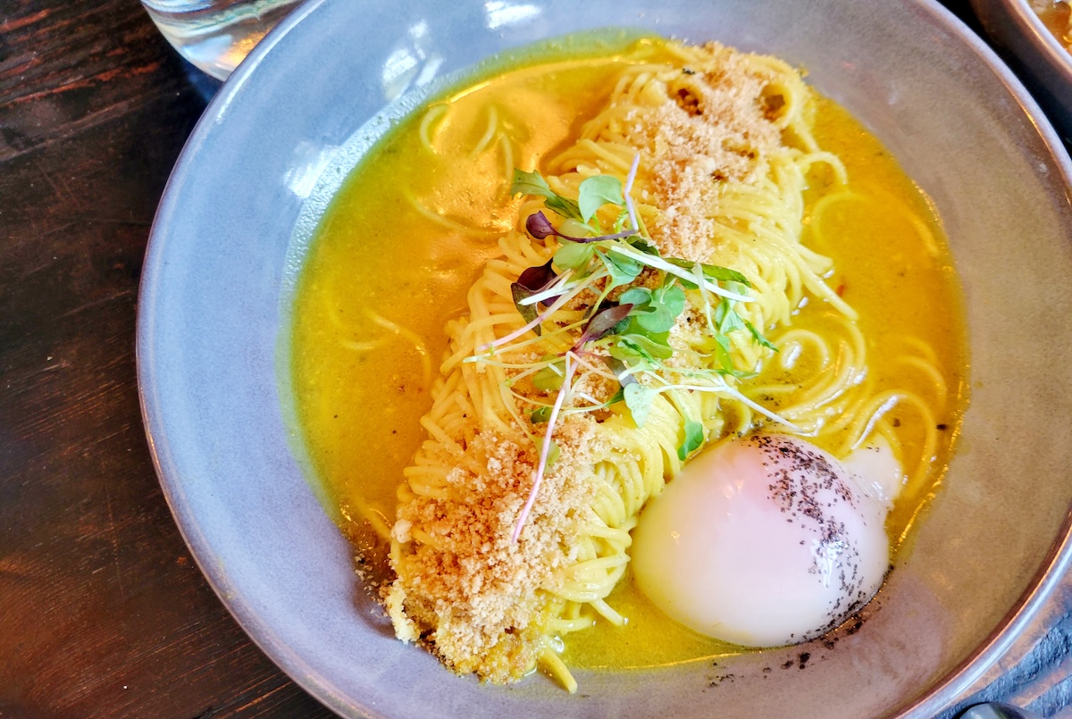 Capellini Aglio e Olio at Spuntino. | Photo by Linnea Covington