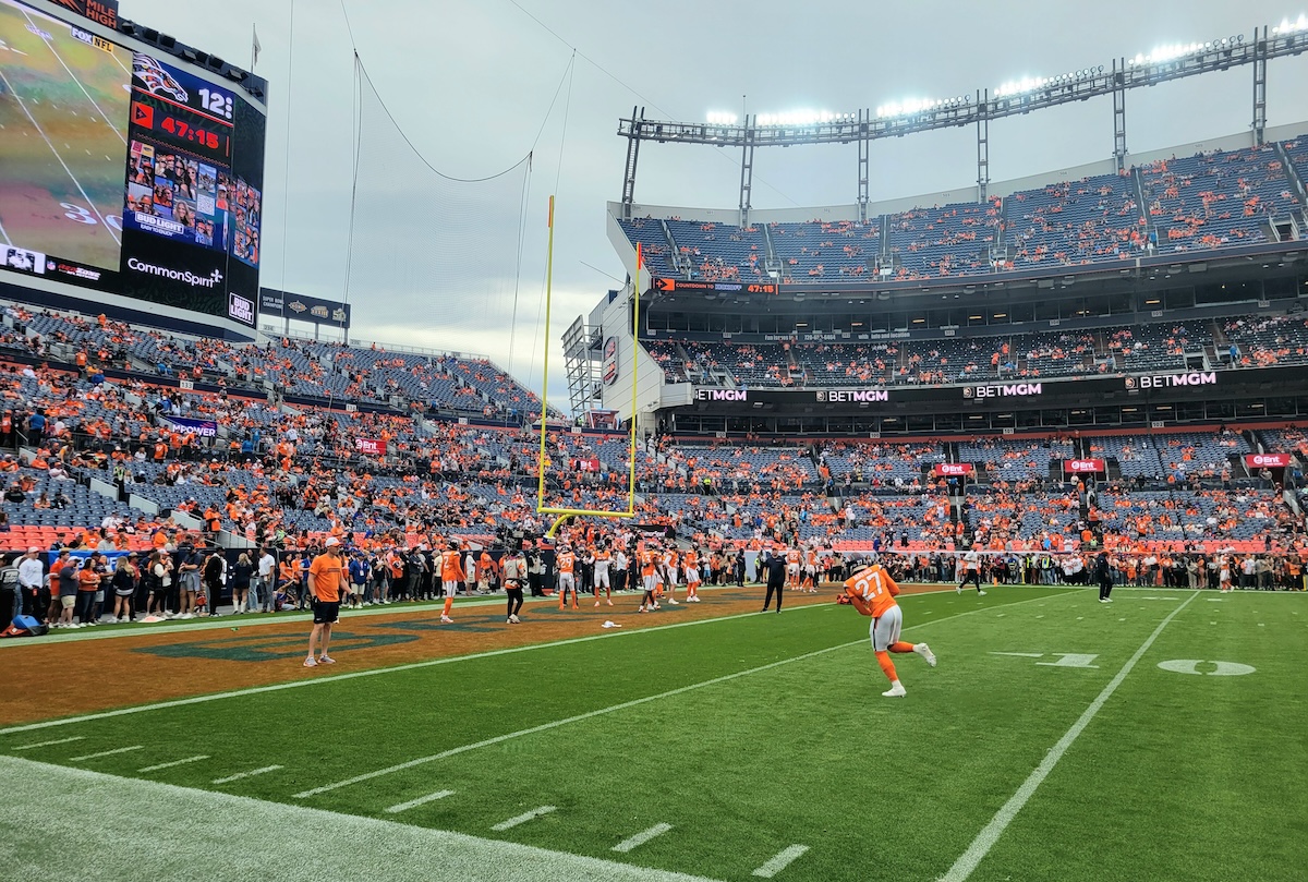 Toast with a glass of official Broncos Bourbon at the game, or from the comfort of home. | Photo by Linnea Covington