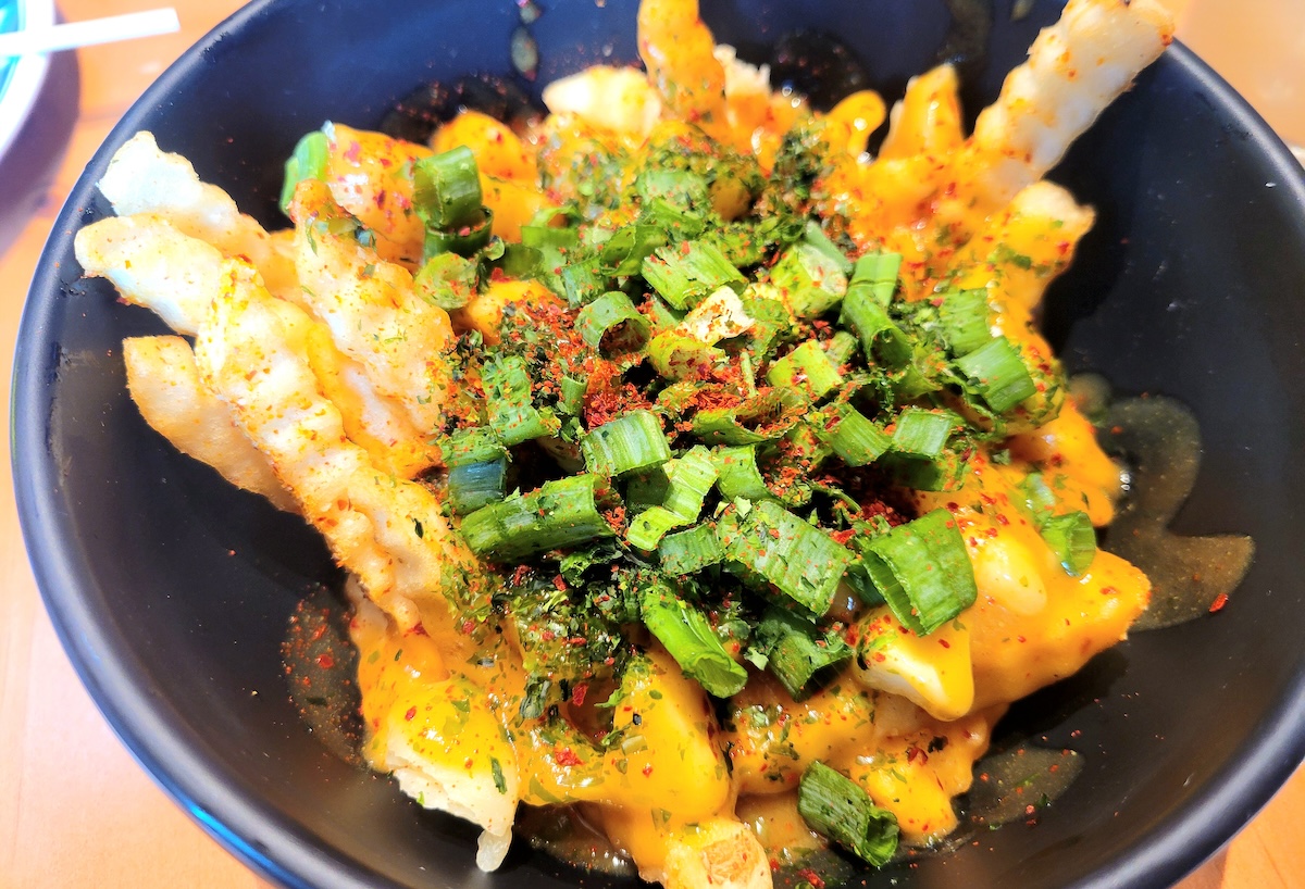 Poutine with Japanese curry at Mecha Noodle Bar. | Photo by Linnea Covington