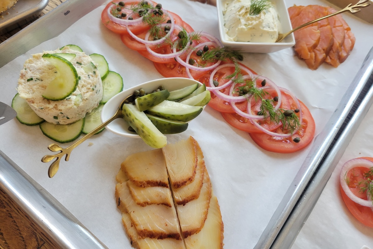 Smoked fish at Rosenberg's in Five Points. | Photo by Linnea Covington