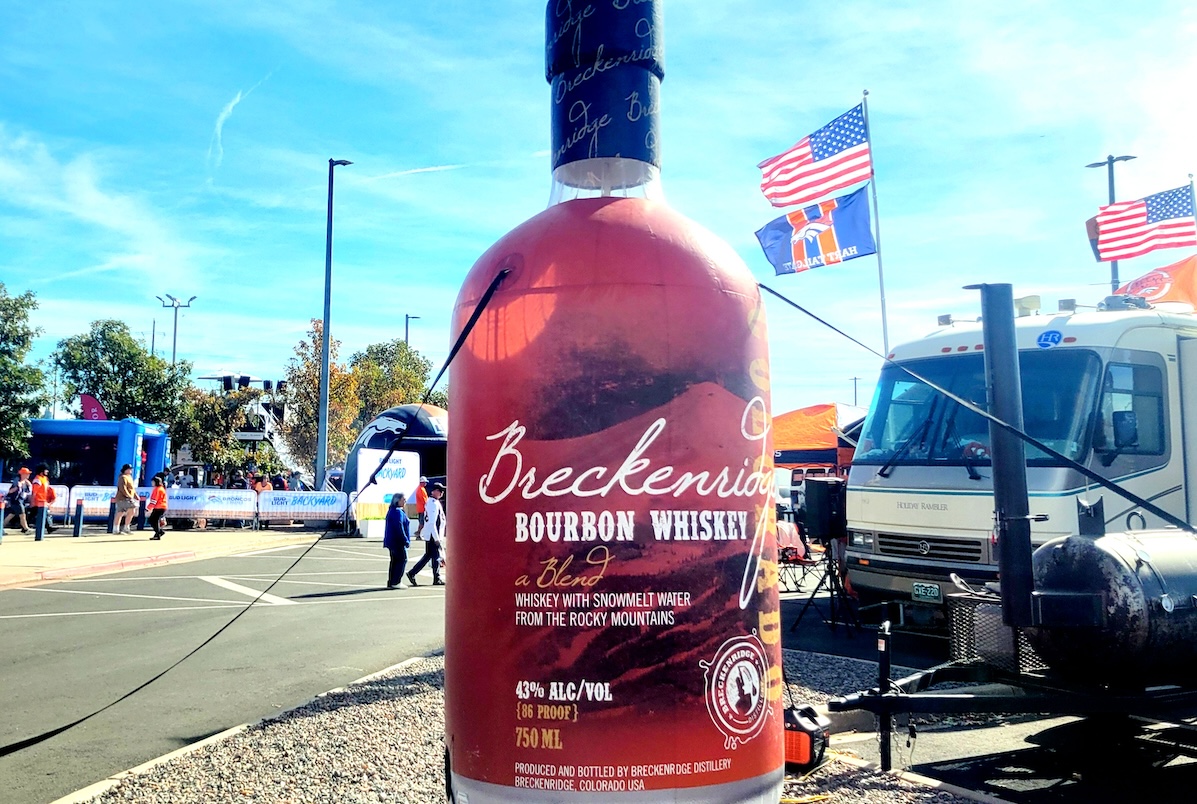 Tailgating with Breckenridge Distillery. | Photo by Linnea Covington