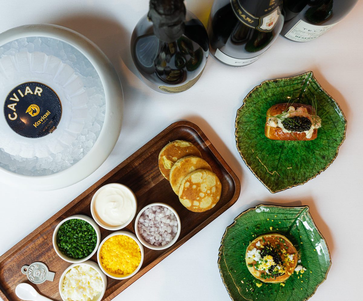 Caviar at Turner's Cut. | Photo by Duc Hoang