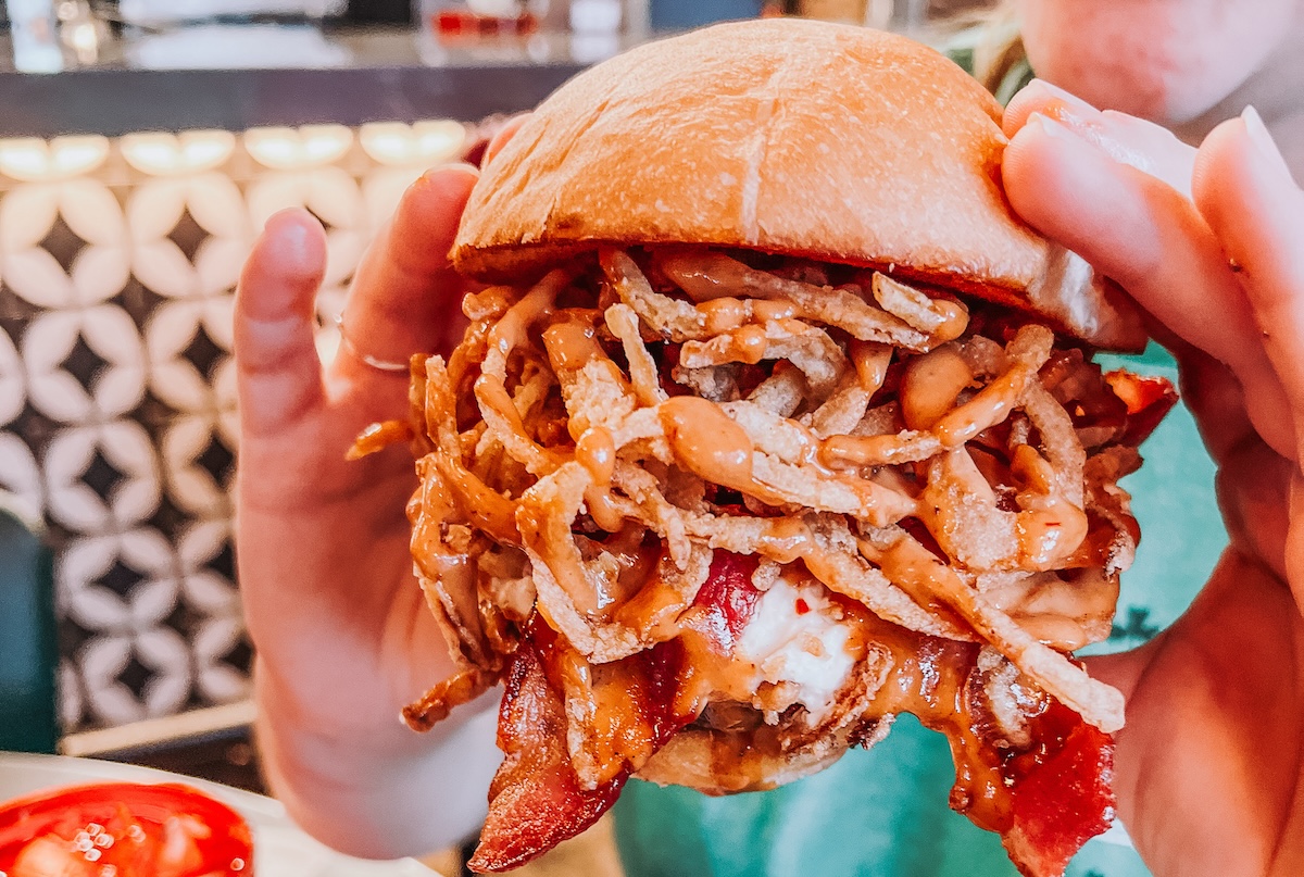 Rodeo Cowboy Burger is a Stock Show winner. | Photo by Cherry Cricket